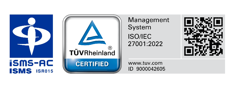 ISMS-AC ISMS ISR015 / Management System ISO/IEC 27001:2022 www.tuv.com ID 9000042605